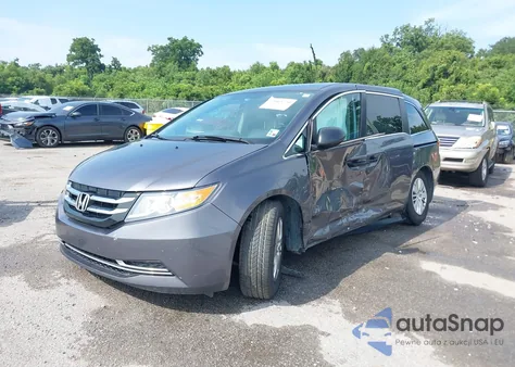 2016 Honda Odyssey Lx from USA, damaged, VIN 5FNRL5H27GB016841